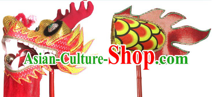 Asian Classical Dragon Dancing Costumes