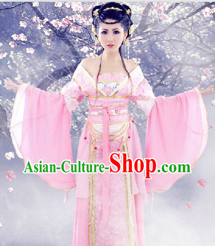 Ancient Chinese Pink SD Fairy Goddess Costumes