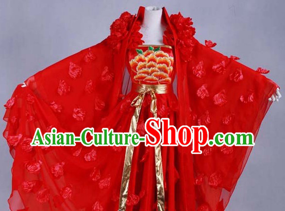 Li Yugang Yang Guifei Tang Dynasty Empress Style Costumes for Women