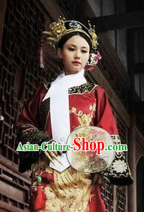 Empresses in the Palace Zhuan Huan Zhuan Empress Phoenix Robe and Hat Complete Set