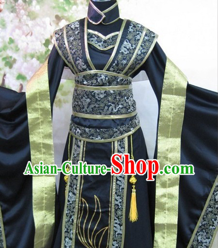 Ancient Chinese SD Black Costumes for Women