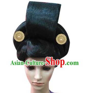 Ancient Chinese Tang Dynasty Female Wig