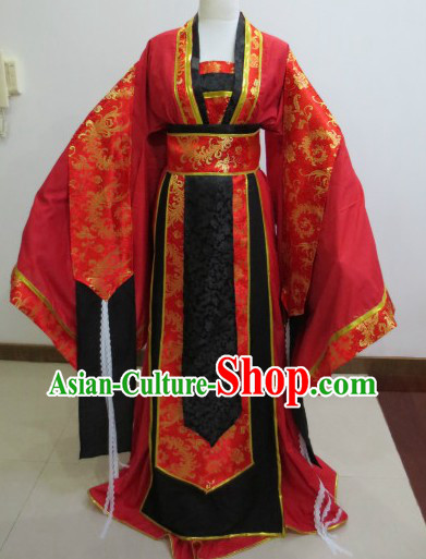 Traditional Chinese Ancient Hua Jian Meng Shi Wedding Outfit