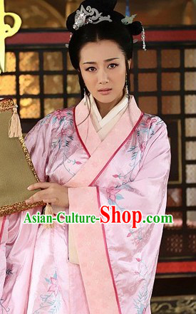 Ancient Chinese Imperial Palace Empress Clothing Complete Set