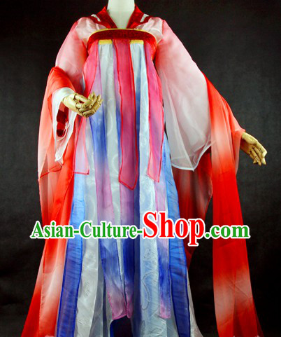 Ancient Chinese Tang Dynasty High Waist Ruqun Clothing for Women