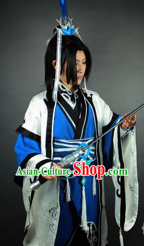 Ancient Chinese Swordsman Costume for Men