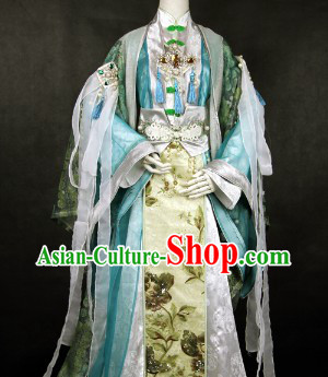 Traditional Ancient Chinese Cosplay Guzhuang Costumes Complete Set