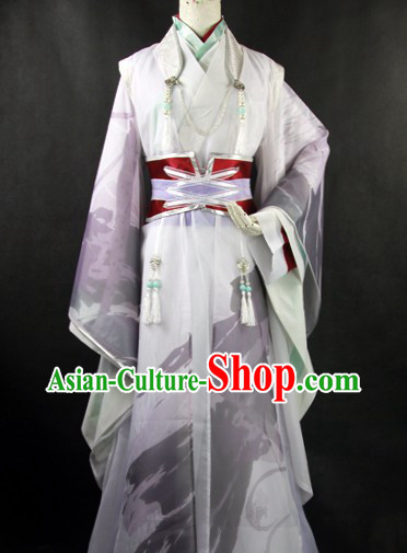Traditional Ancient Chinese Prince Costume for Men