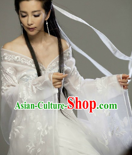 Ancient Chinese Da Hua Xi You Li Bing Bing Fairy Costume