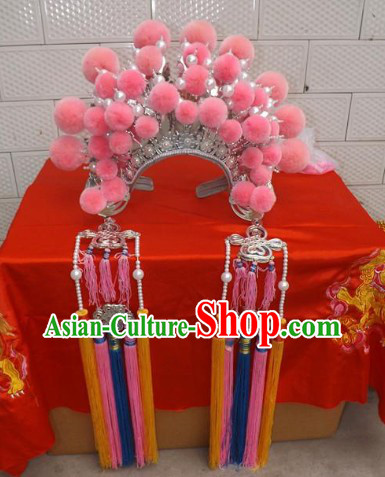 Pink Balls Phoenix Coronet for Women