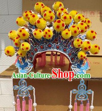 Traditional Chinese Gold Phoenix Coronet for Women