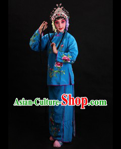 Traditional Chinese Opera Servant Costume