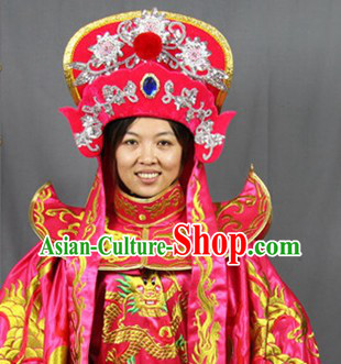 Female Bian Lian Costume Pants Belt Hat and 12 Masks Complete Set