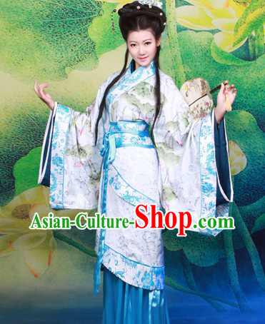 Traditional Chinese Tea Art Master Costume for Women
