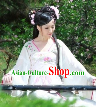 Ancient Chinese Musician Costumes Complete Set