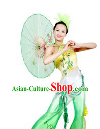 Osmanthus Dance Costumes and Headgear Complete Set for Women