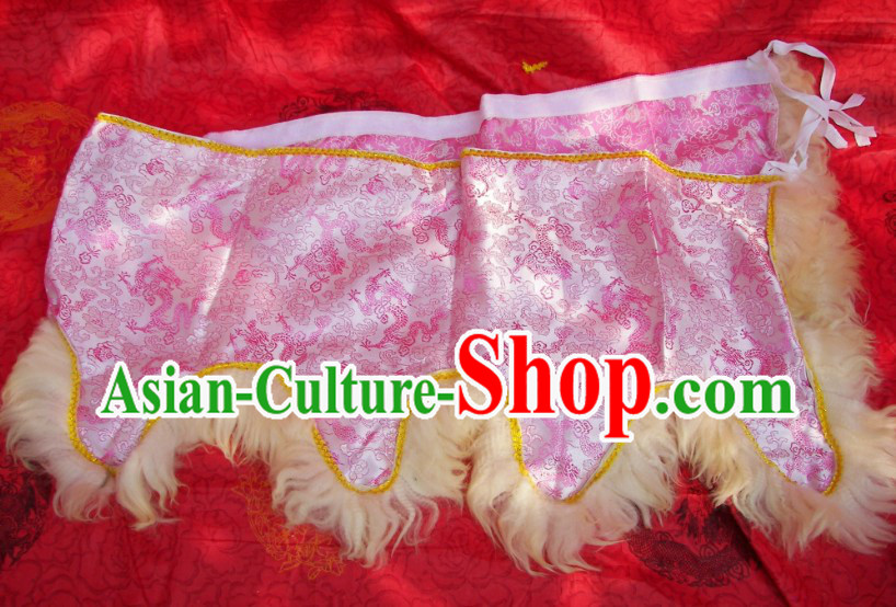 Dragon Brocade Fabric Lion Dance Joint Collar