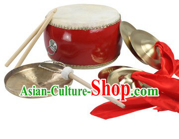 Chinese New Year Parade and Performance Drum, Gong and Cymbals Set