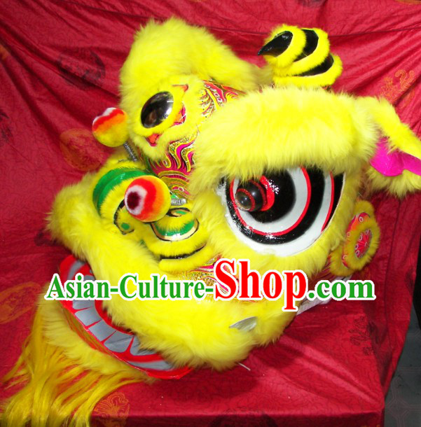 Top Quality Festival Celebration Fut San Lion Dance Costumes Complete Set