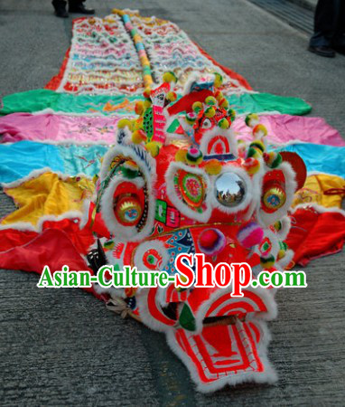 Traditional Chinese Super Kylin Dance Costumes Complete Set