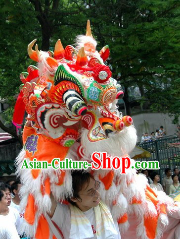 Traditional Chinese Kylin Dance Costume for Hanging or Display