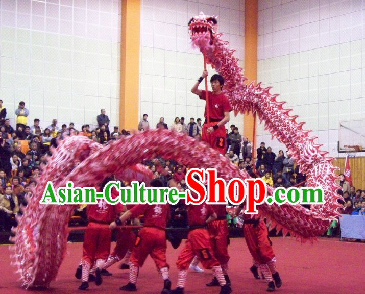 Professional Worldwide Dragon Dance Competition Costumes Complete Set