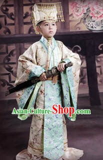 Ancient Palace Prince Costumes for Children