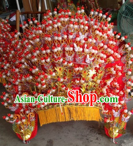 Traditional Chinese Wedding Phoenix Hat for Women