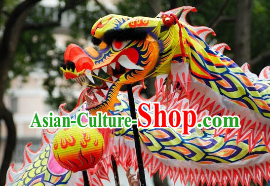 Professional Championship Glow in the Dark Dragon Dance Costume Complete Set