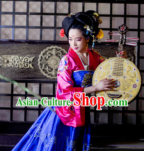 Tang Dynasty Imperial Beauty Clothing Complete Set