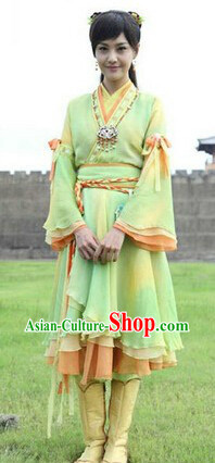 Chinese Ancient Fairy Clothes Complete Set for Women