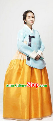 Ancient Korean Imperial Hanbok Clothes for Women