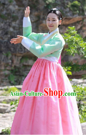 Ancient Korean The Musketeer Female Costumes Complete Set