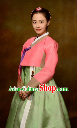 Traditional Korean Hanbok Dress Complete Set