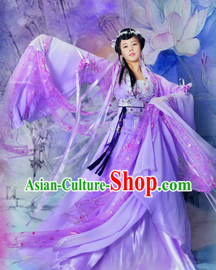 Ancient Chinese Fairy Costumes Complete Set