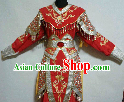 Chinese Traditional Female General Armor Costumes