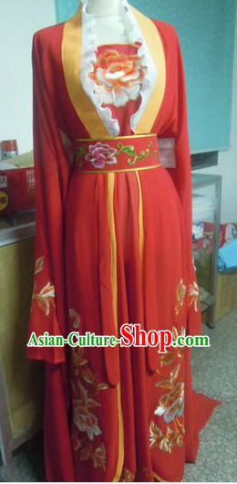 Chinese Romantic Red Wedding Dress