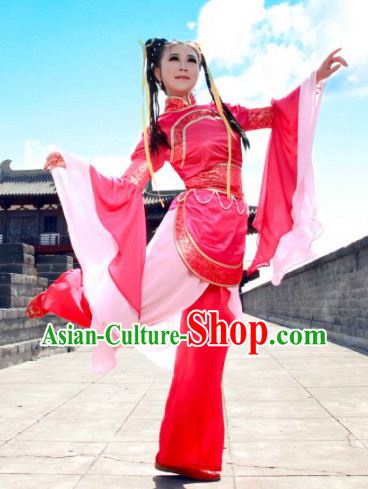 Chinese Folk Dance Costumes for School Girls