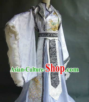 Chinese Stage Performance Classical Teacher Costumes for Men