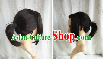 Chinese Classical Black Ponytail for Men