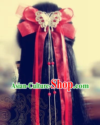 Long Traditional Handmade Hair Lace