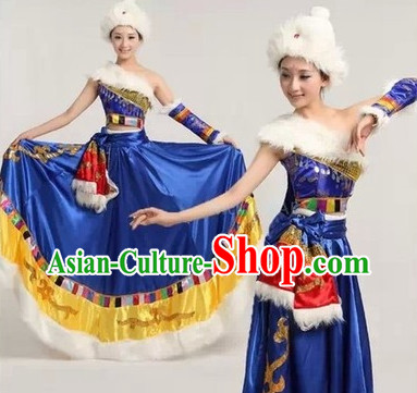 Tibetan Dance Recital and Competition Costumes