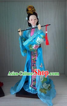 Handmade Beijing Silk Figurine Doll - Ancient Chinese Beauty 2