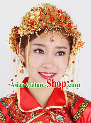 Chinese Classic Wedding Head Jewelry