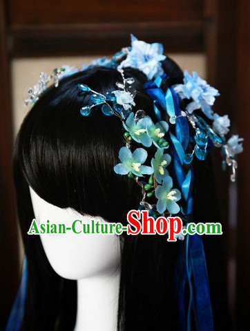 Black Cosplay Fairy Wig and Hair Accessories for Girls