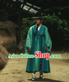 Korean Traditional Clothes and Hat for Boys