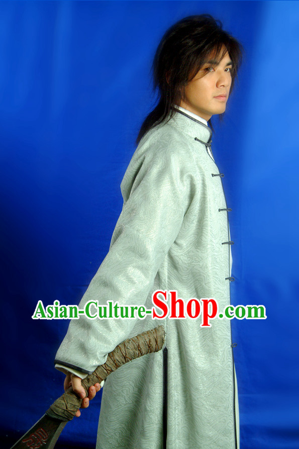 Chinese Traditional Gong Fu Master Costumes for Men