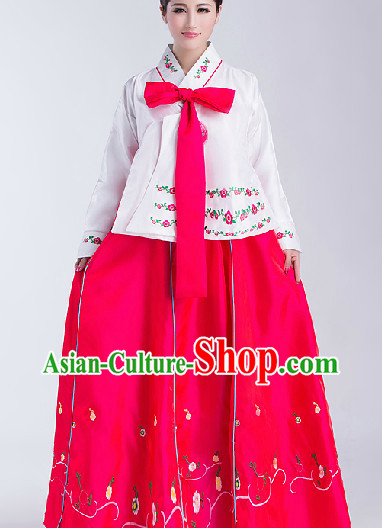 Big Festival Celebration Stage Chaoxian Dancing Costumes for Girls