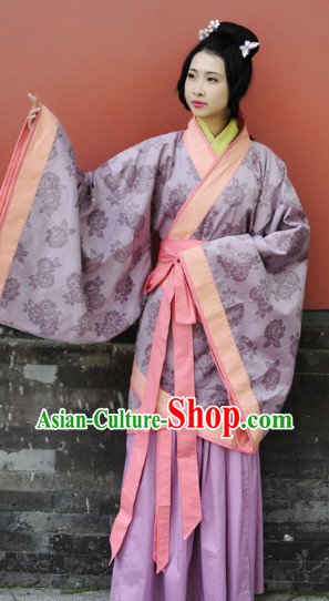 Han Dynasty Traditional Clothes for Girls