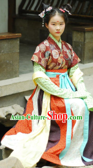 Han Dynasty Female Clothes